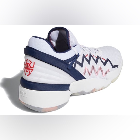 NWT Men’s Adidas D.O.N. Issue #2 GCA White/Navy Team USA FY0872 NO BOX Size 13 - Picture 6 of 15